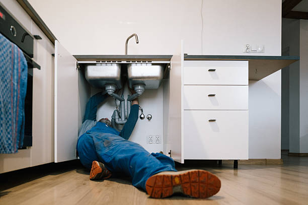 Professional Leak Detection technician working in Trenton, GA